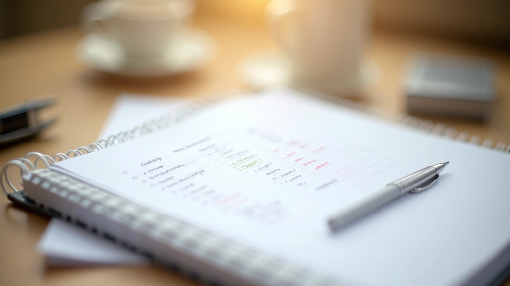 Papírový rozpočet s ručně napsanými čísly a vyznačenými odchylkami v ceruzce